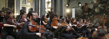 Académie de violon 2012 à Versailles avec le CMBV, direction Patrick Cohen Akenine et Sir Roger Norringhton